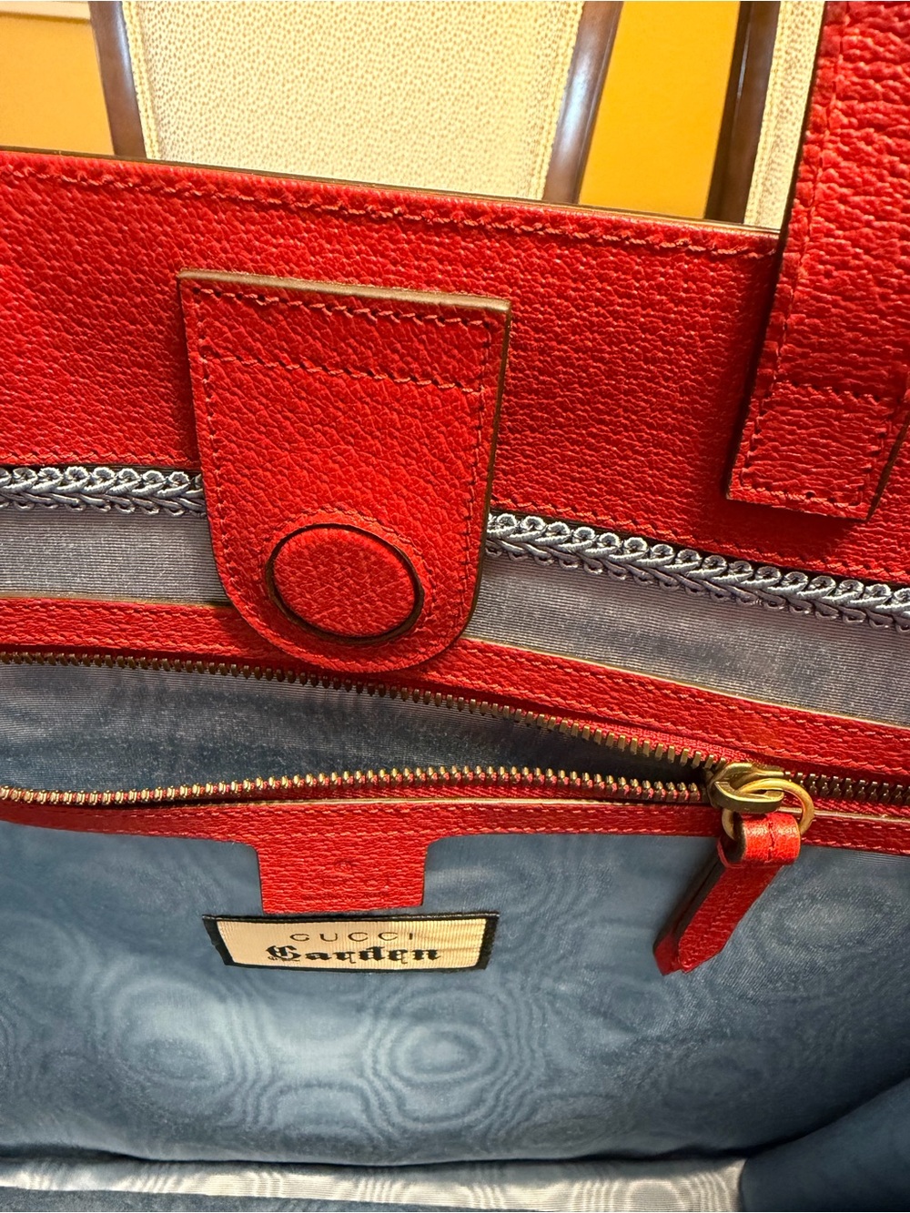 New Authentic Gucci Garden Collection Leather Shoulder Tote Bag Limited Edition - Picture 15 of 16